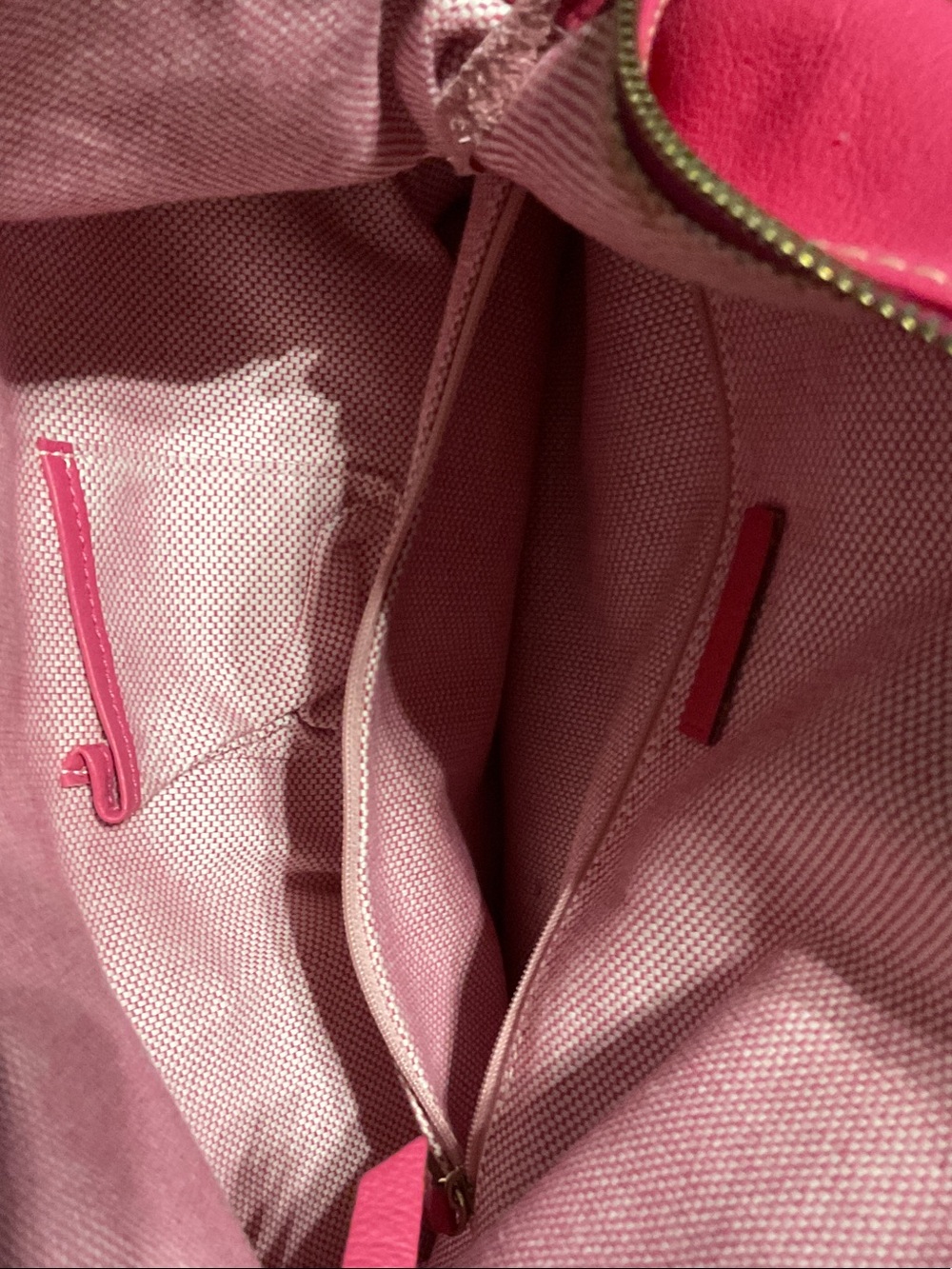 Dooney & Bourke Hot Pink Leather Shoulder Bag - Picture 9 of 9